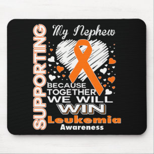Alfombrilla De Ratón Apoyo a la toma de conciencia sobre la leucemia en