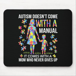 Alfombrilla De Ratón Apoyo a madres con autismo para madres fuertes 