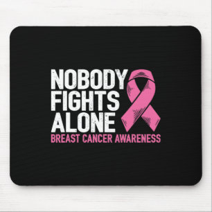 Alfombrilla De Ratón Apoyo al cáncer de mama Familia Lucha contra el cá