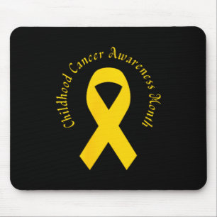 Alfombrilla De Ratón Apoyo al cáncer infantil Familia Cáncer infantil
