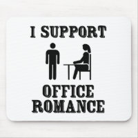 Apoyo el romance de la oficina