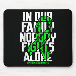 Alfombrilla De Ratón Apoyo familiar Awaren contra el cáncer de linfoma 