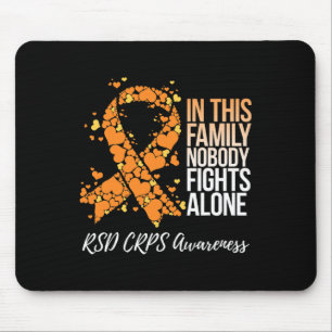 Alfombrilla De Ratón Apoyo Familiar Tee Rsd Crps Conciencia