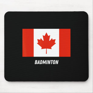 Alfombrilla De Ratón Apoyo patriótico Badminton Canada Team Sport Cana