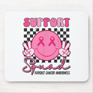 Alfombrilla De Ratón Apoyo Squad Smile Face Sensibilización sobre el cá