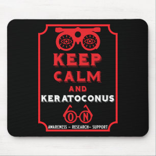 Alfombrilla De Ratón Apoyo Y Conciencia De Keratoconos