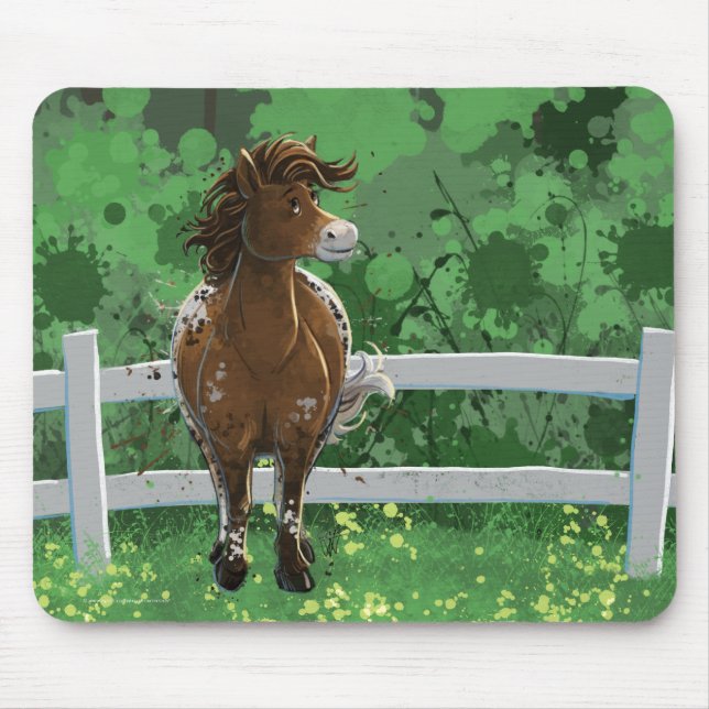 Alfombrilla De Ratón Appaloosa Pony (Frente)