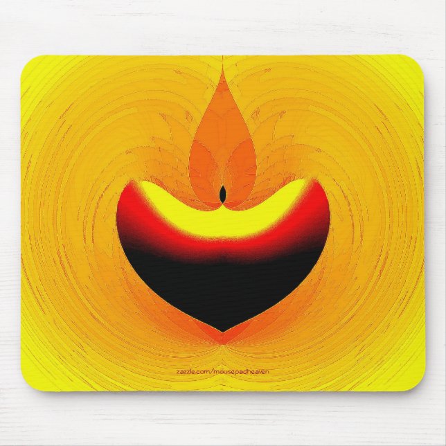 Alfombrilla De Ratón Apple de mi ojo Mousepad (Frente)