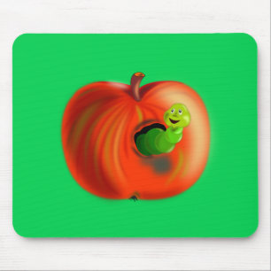 Alfombrilla De Ratón Apple feliz