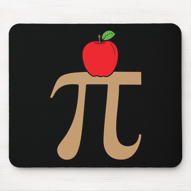 Alfombrilla De Ratón Apple Pie Pi Math Pun (Frente)
