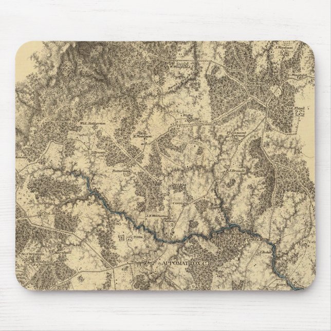 Alfombrilla De Ratón Appomattox Court House, Virginia (Frente)