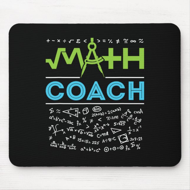 Alfombrilla De Ratón Apreciación del profesor de matemáticas de vuelta  (Frente)