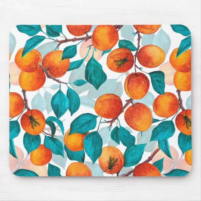 Alfombrilla De Ratón Apricot garden 4 (Frente)