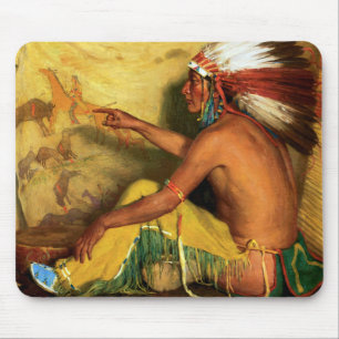 Alfombrilla De Ratón Apuntando con orgullo a su historial