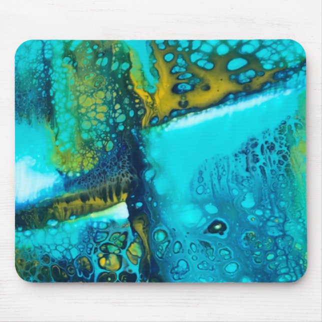 Alfombrilla De Ratón Aqua Swipe (Frente)