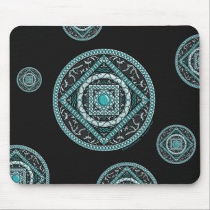 Alfombrilla De Ratón Aquarius Mandala Mousepad