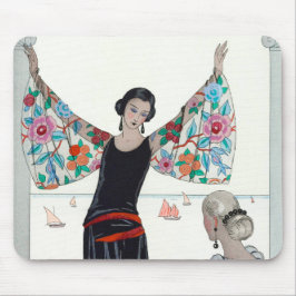 Alfombrilla De Ratón Aquí están mis alas - George Barbier