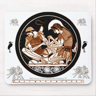 Alfombrilla De Ratón Aquiles vendiendo Patroclus-mouse pad