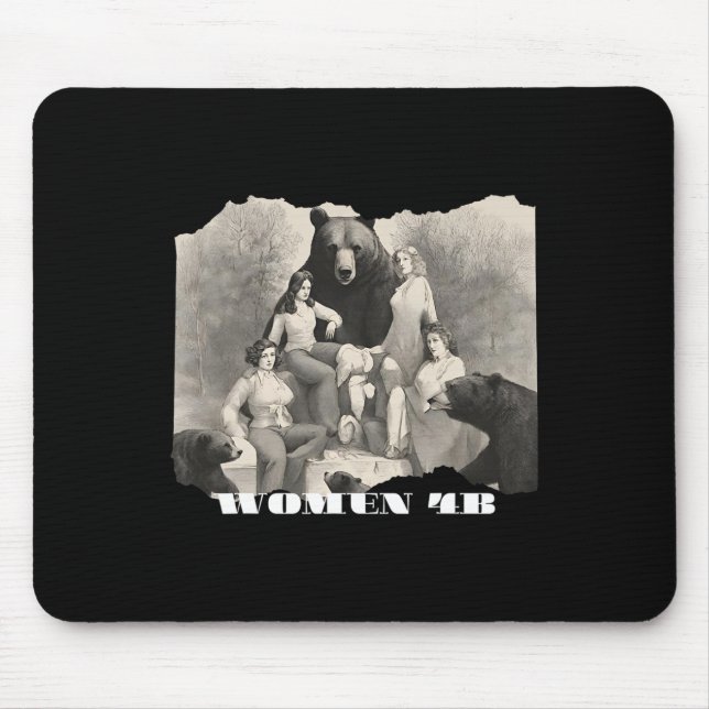 Alfombrilla De Ratón Ar: Mujeres Por Osos 4b Movimiento Empoderamiento  (Frente)