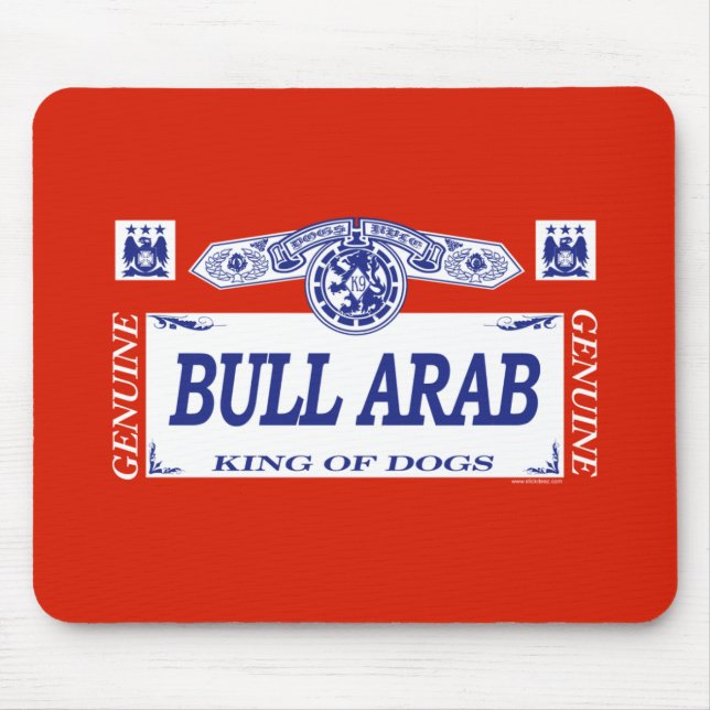 Alfombrilla De Ratón Árabe de Bull (Frente)