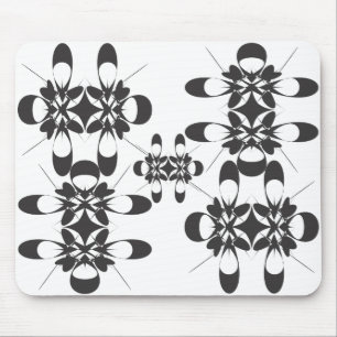 Alfombrilla De Ratón Arabesco negro