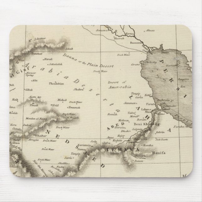 Alfombrilla De Ratón Arabia Saudita 2 (Frente)