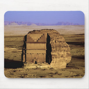 Alfombrilla De Ratón Arabia Saudita, sitio de Madain Saleh, antiguo