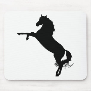 Alfombrilla De Ratón Arabian Horse Silhouette