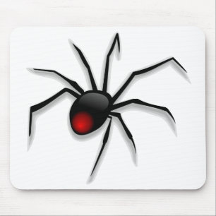 Alfombrilla De Ratón Araña de la muerte negra