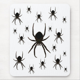 Alfombrilla De Ratón Arañas negras, arácnidas