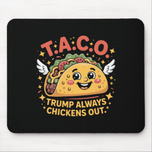 Alfombrilla De Ratón Aranceles Divertidos Meme Sarcástico Taco Trump Si