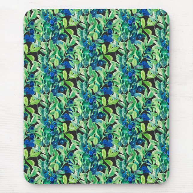 Alfombrilla De Ratón arándanos salvajes (Frente)
