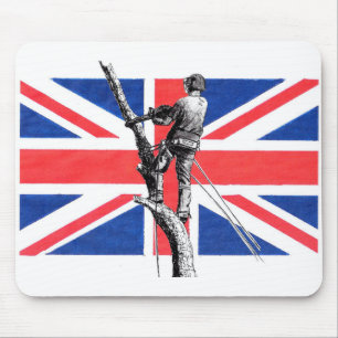 Alfombrilla De Ratón Arb Art Arborist Tree Surgeon Chainsaw