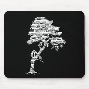 Alfombrilla De Ratón Árbol blanco Mousepad de Bodhi
