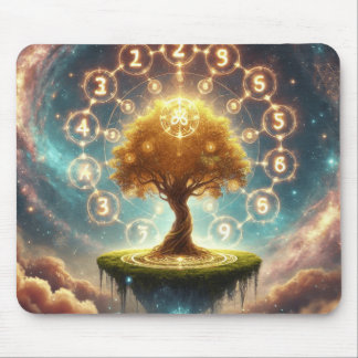 Alfombrilla De Ratón Árbol celeste de vida