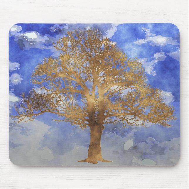 ALFOMBRILLA DE RATÓN ÁRBOL CON EL CIELO (Frente)