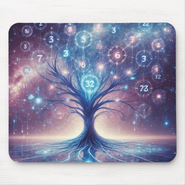 Alfombrilla De Ratón Árbol cósmico de la vida (Frente)