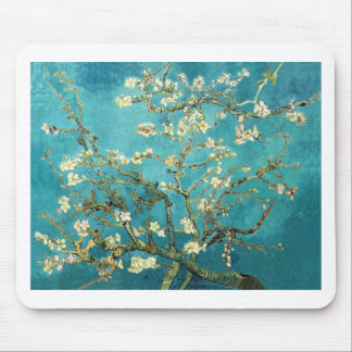 Alfombrilla De Ratón Árbol de almendras floreciente - Vincent Van Gogh