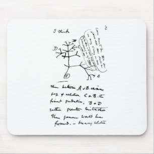 Alfombrilla De Ratón Árbol de Darwin