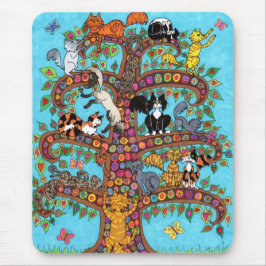 Alfombrilla De Ratón Árbol de gato 2