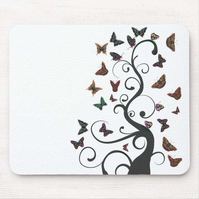 Alfombrilla De Ratón Árbol de la mariposa (Frente)