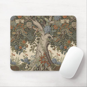 Alfombrilla De Ratón Árbol de la Vida de William Morris Vintage Pre-Raf