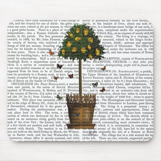 Alfombrilla De Ratón Árbol de limón (Frente)