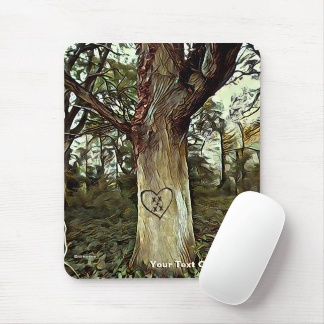 Alfombrilla De Ratón Árbol de los amantes (Con ratón)