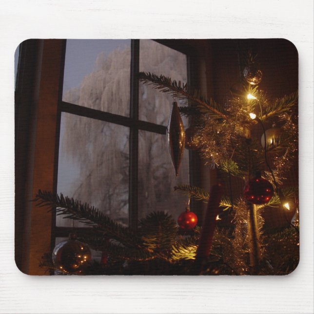 Alfombrilla De Ratón Árbol de Navidad (Frente)
