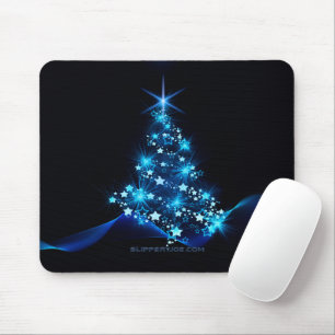 Alfombrilla De Ratón Árbol de Navidad estilizado y brillante de Slipper