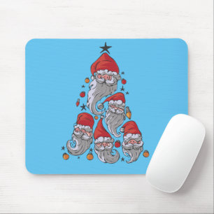 Alfombrilla De Ratón Árbol de Navidad Gnomos Divertidos