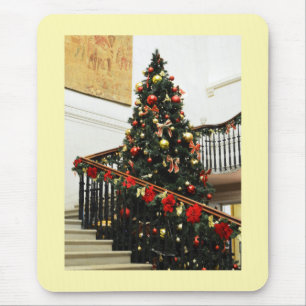 Alfombrilla De Ratón Árbol de Navidad y decoraciones