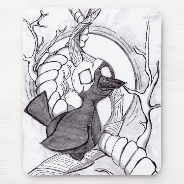 Alfombrilla De Ratón árbol de sombra (Frente)