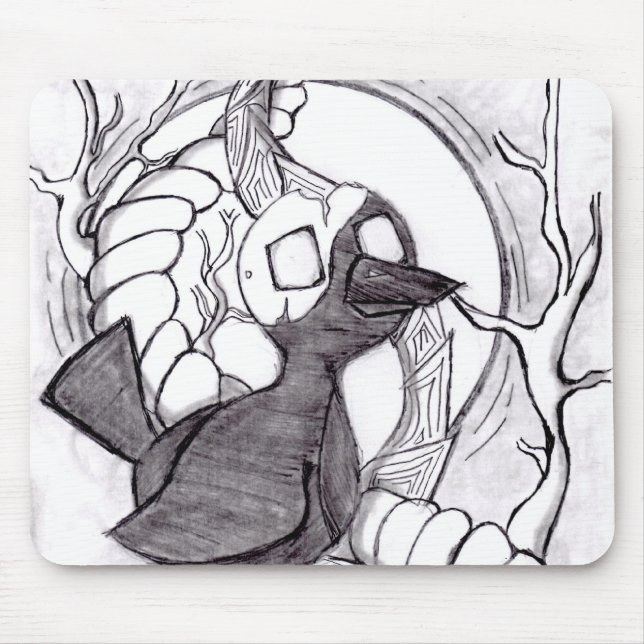 Alfombrilla De Ratón árbol de sombra (Frente)